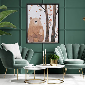 Patient Bear - Luxury Wall Art