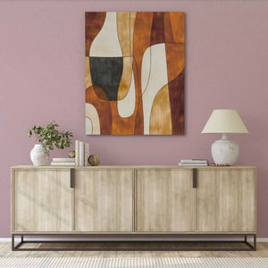 Patterns of Browns - Wall Art for Bedroom