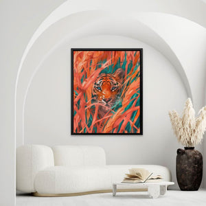Peaceful Path - Animals Art for Bedroom