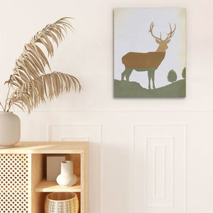 Peaceful Sentinel - Modern Neutral Canvas Wall Art