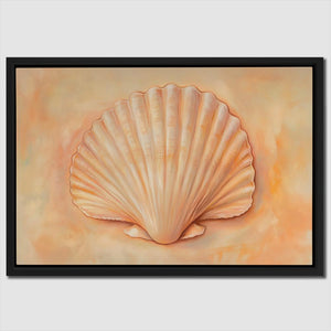 Peach Shell - Luxury Wall Art