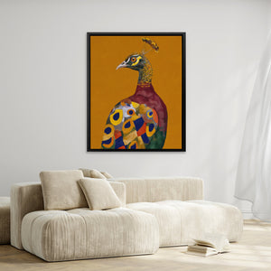 Peacock Autumn Splendor - Luxury Wall Art
