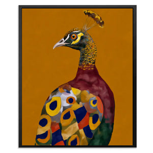 Peacock Autumn Splendor - Luxury Wall Art