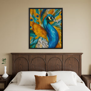 Peacock Golden Plumes