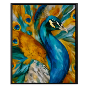 Peacock Golden Plumes