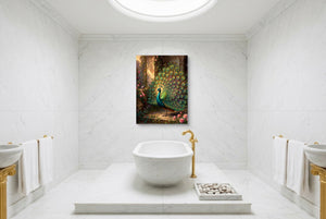 Peacock Rose Terrace โ peacock rose terrace luxury bathroom interior 2 1port flush print