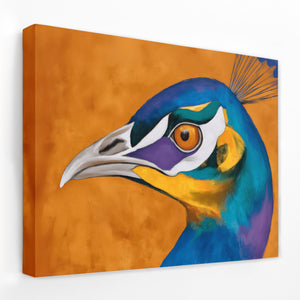 Peacocks Electric Dream - Luxury Wall Art