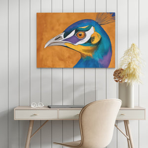 Peacocks Electric Dream - Luxury Wall Art