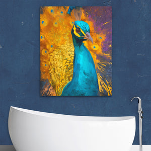 Peacock's Golden Burst