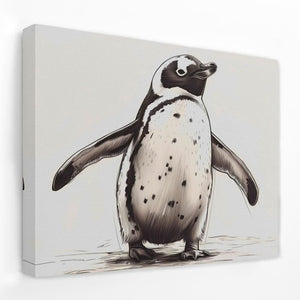 Penguin Waddle - Luxury Wall Art