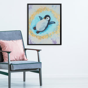 Penguin’s Peace - Luxury Wall Art