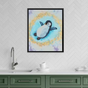 Penguin’s Peace - Luxury Wall Art