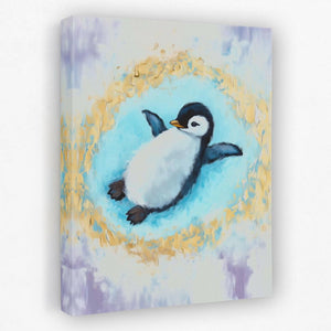 Penguin’s Peace - Luxury Wall Art