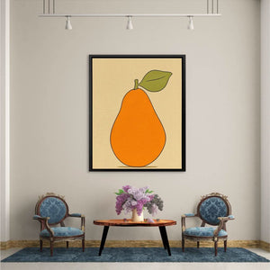 Perfectly Pear - Food Art for Dining Room