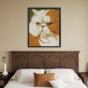 Persian Cream Portrait - Luxury Wall Art