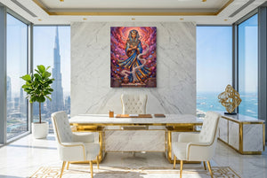 Pharaoh of Reverie โ pharaoh of reverie office with city view 2 1port flush print