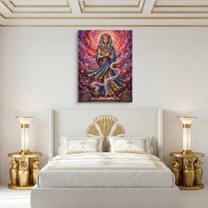 Pharaoh of Reverie โ pharaoh of reverie sq egyptian isis room 1port flush print
