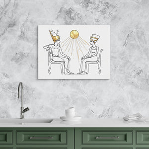 Pharaoh Queen Golden โ pharaoh queen golden sq kitchen granite purple 1land flush print