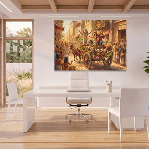 Pharaoh's Golden Procession — Pharaoh's Golden Procession Beach House Office Land 27