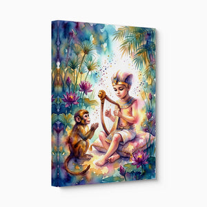 Pharaoh's Harp โ pharaoh's harp angled flush print