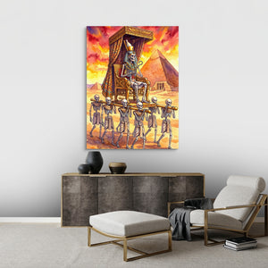Pharaoh's Procession — pharaoh's procession sq best living room 1port flush print