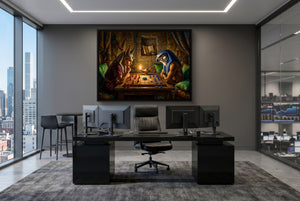 Pharaohs Ancient Game โ pharaohs ancient game office desk with monitors 1land framed black