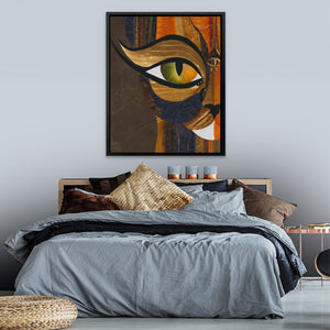 Pharaoh's Desert Eye - Luxury Wall Art