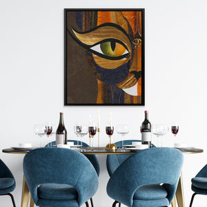Pharaoh's Desert Eye - Luxury Wall Art