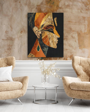 Pharaoh's Emerald Tear - Luxury Wall Art