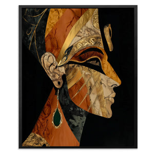 Pharaoh's Emerald Tear - Luxury Wall Art