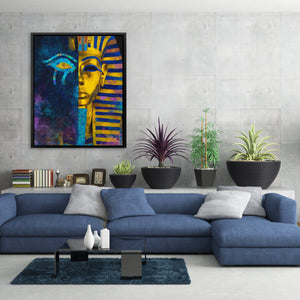 Pharaoh's Fractured Legacy - Luxury Wall Art