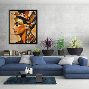 Pharaoh's Golden Dawn - Luxury Wall Art