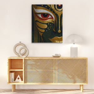 Pharaoh's Golden Eye - Luxury Wall Art