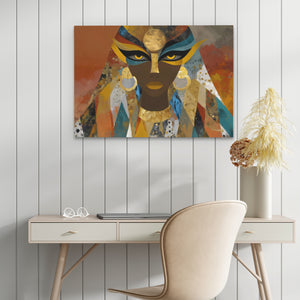 Pharaohs Golden Eyes - Luxury Wall Art