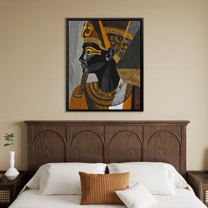 Pharaoh's Golden Oracle - Luxury Wall Art