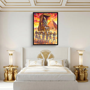 Pharaoh's Procession - Luxury Wall Art