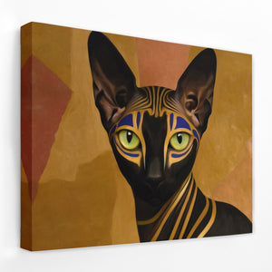 Pharaohs Sacred Cat - Luxury Wall Art