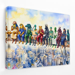 Pharaohs' Skyline Break — Pharaohs' Skyline Break Landscape Side View Mirror Wrap 200
