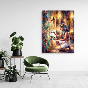 Pharaoh's Wall Script - Luxury Wall Art