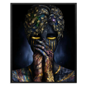 Philosopher's Gilded Meditation