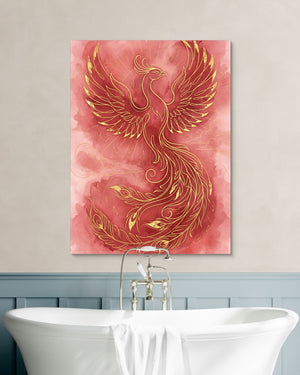 Phoenix Ascendant Burst โ phoenix ascendant burst psd white wall green bath 1port flush print