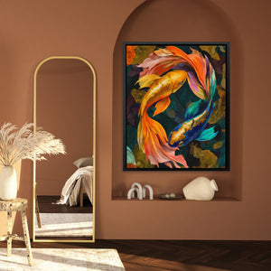 Phoenixes Circling Dance — Phoenixes Circling Dance Mexico House Wall 222