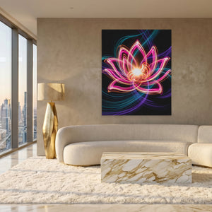 Pink Lotus Neon — Pink Lotus Neon White Gold Lux Port 282