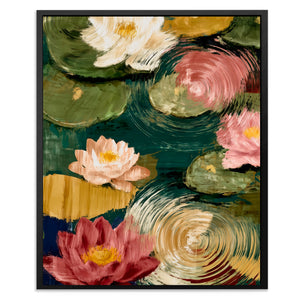 Pink Lotus Ripple — Pink Lotus Ripple Front Facing Portrait2 43
