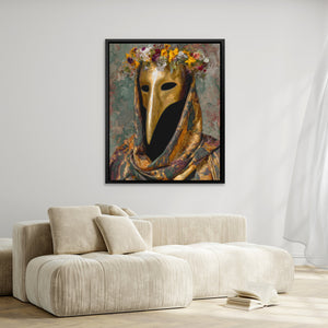 Plague Doctor's Crown - Luxury Wall Art