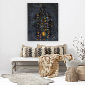 Plague Skulls - Luxury Wall Art