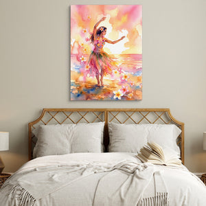Plumeria Dance - Luxury Wall Art