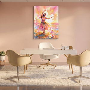 Plumeria Dance - Luxury Wall Art