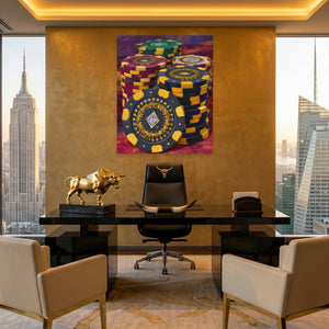 Poker Chips Luxury — Poker Chips Luxury Pent Bull Port 164