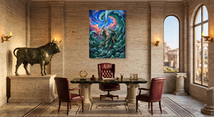Poseidon's Tempest - Luxury Wall Art